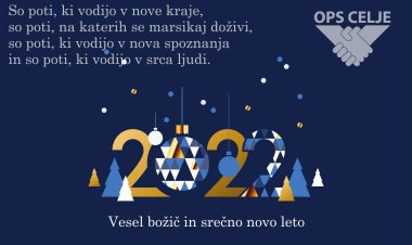 Božično - novoletno voščilo OPS Celje