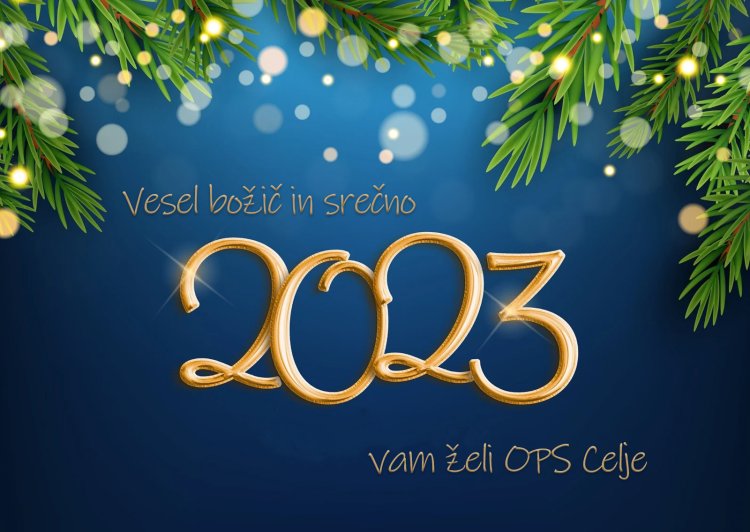 Božično novoletno voščilo OPS Celje